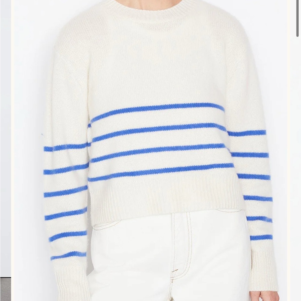 FRAME - Clean Crewneck striped sweater
